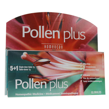 Pollen Plus 6 Count by Homeocan