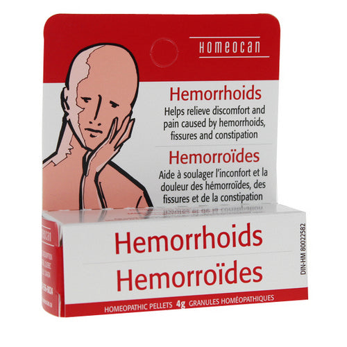 Hemorrhoids Pellets 4 Grams by Homeocan