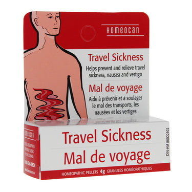 Travel Sickness Pellets 4 Grams by Homeocan