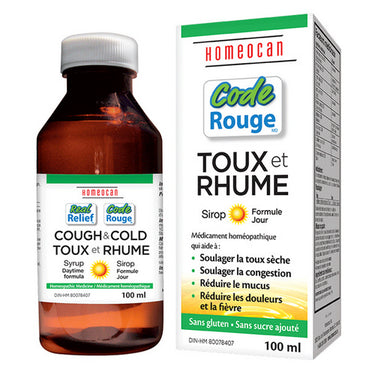 Real Relief Cough & Cold Daytime 100 Ml by Homeocan