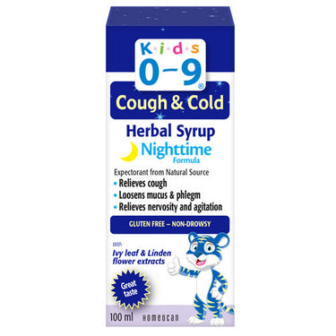 Kids 0-9 Herbal Nighttime Syrup 100 Ml by Homeocan