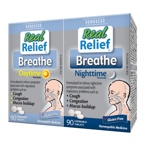 Breathe Daytime / Nighttime 2 Count by Homeocan