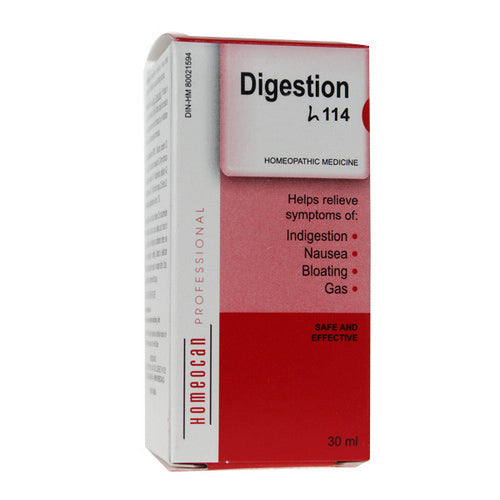 H114 Digestion Drops 30 Ml by Homeocan
