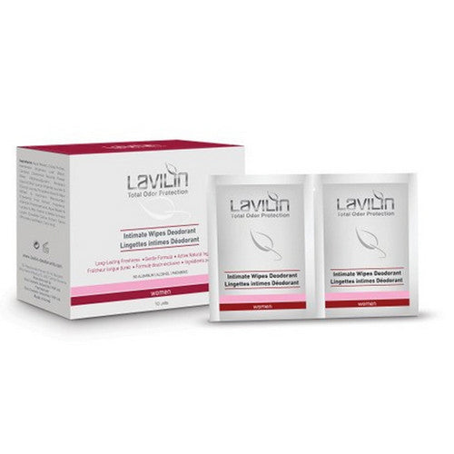 Intimate Wipes For Women 10 Count by Lavilin (Chic-Hlavin)