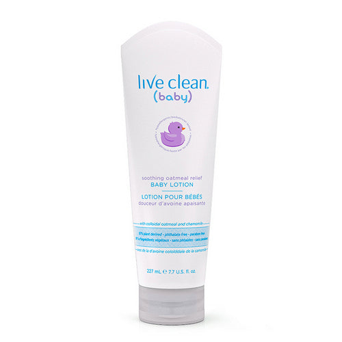 Baby Soothng Oatmeal Relief Lotion 227 Ml by Live Clean