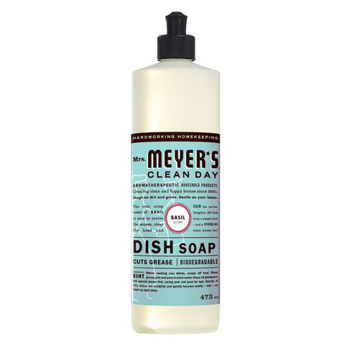 Dish Soap Basil 473 Ml by Mrs. Meyers Clean Day