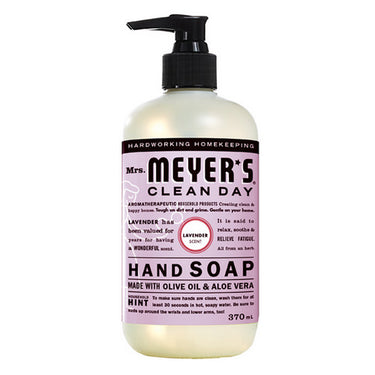 Mrs. Meyers Clean Day, Hand Soap Lavender, 370 Ml