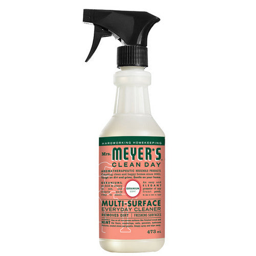 Multi Surface Cleaner Geranium 473 Ml by Mrs. Meyers Clean Day