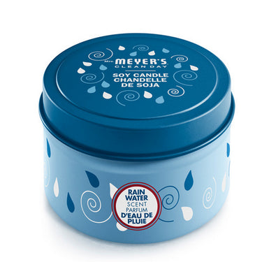 Tin Candle Rain Water 82 Grams by Mrs. Meyers Clean Day