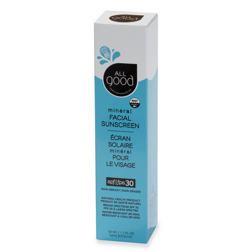 SPF 30 Facial Sunscreen Lotion 50 Ml by All Good