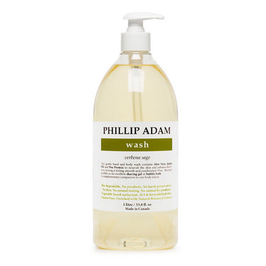 Phillip Adam, Verbena Sage Hand & Body Wash, 1 Litre