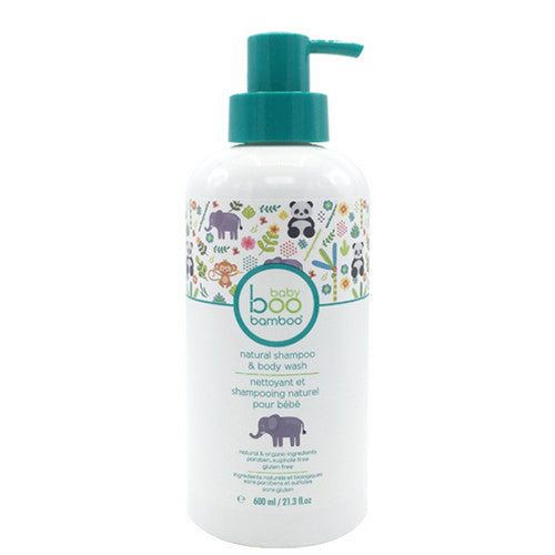 Baby Boo Natural Shampoo Body Wash 600 Ml by Boo Bamboo