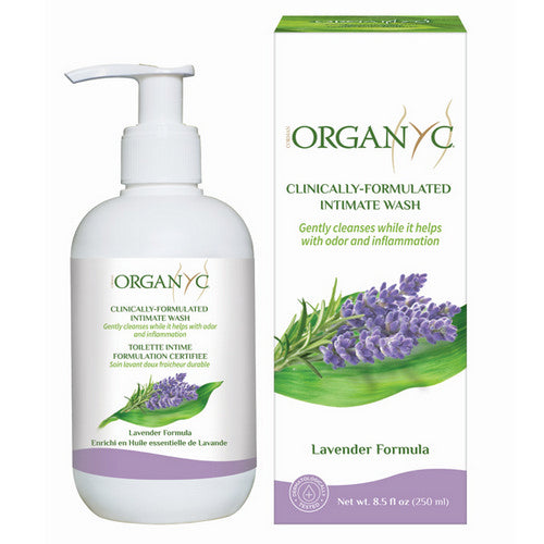 Feminine Hygiene Wash W/Lavender 250 Ml by Organyc