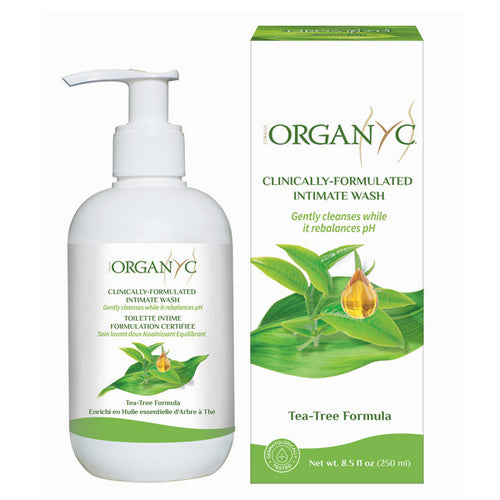 Feminine Hygiene Wash W/Tea Tree 250 Ml by Organyc