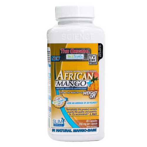 SlimCentials African Mango+ 45 Caps by Nuvocare Health Sciences