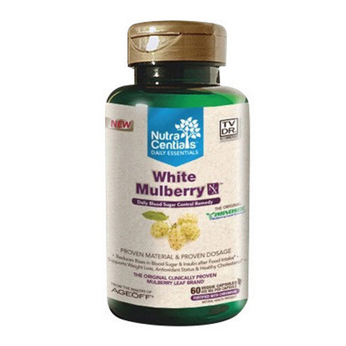 NutraCentials White Mulberry Nx 60 VegCaps by Nuvocare Health Sciences