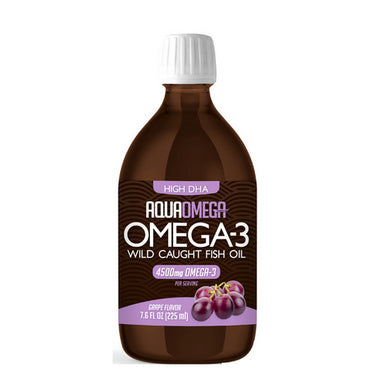 AquaOmega 1:5 High DHA Grape 225 Ml by AquaOmega