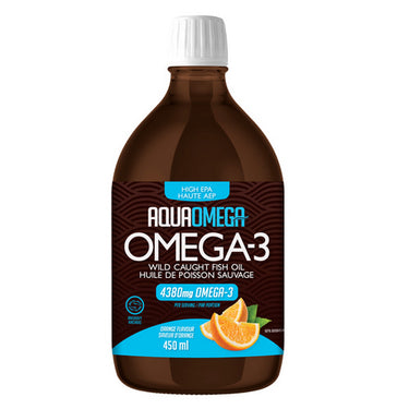 AquaOmega High EPA Orange 450 Ml by AquaOmega