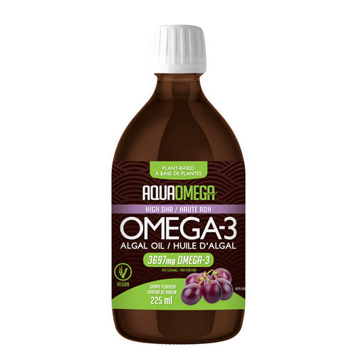 AquaOmega Vegan Grape Flavor 255 Ml by AquaOmega