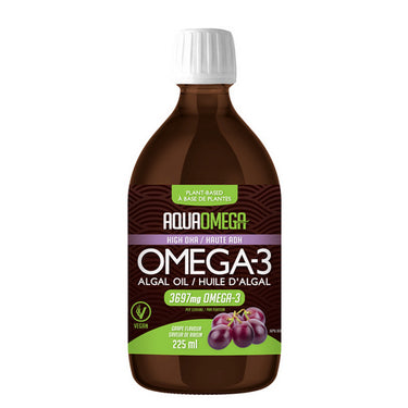 AquaOmega Vegan Grape Flavor 255 Ml by AquaOmega