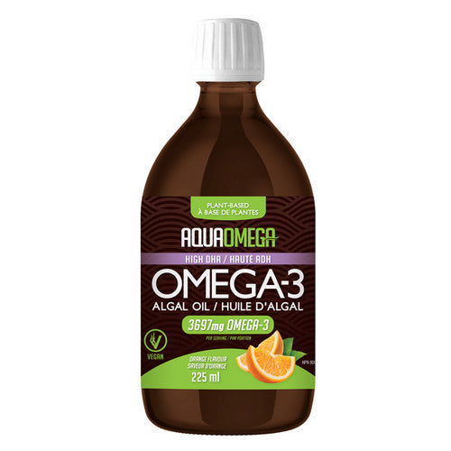 AquaOmega Vegan Orange Flavor 225 Ml by AquaOmega