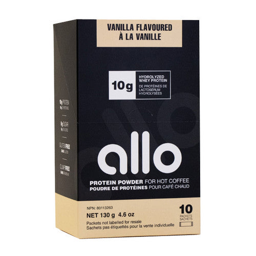Protein Powder Vanilla 10 Count by Allo Nutrition