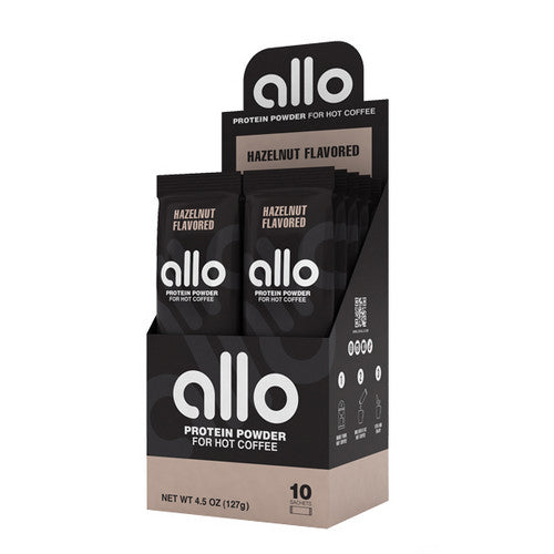 Protein Powder Hazelnut 10 Count by Allo Nutrition