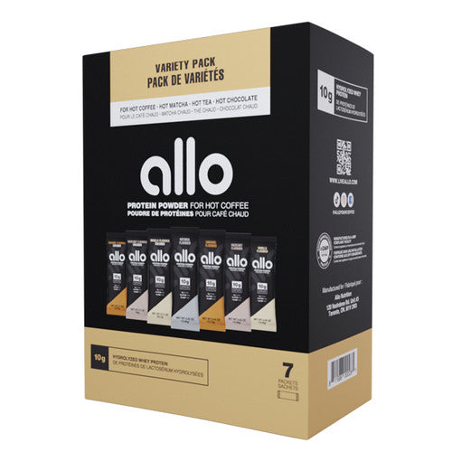 Protein Powder Variety Pack 7 Count by Allo Nutrition