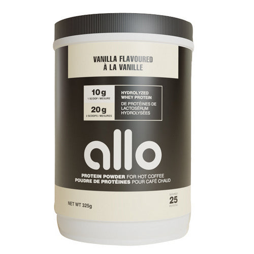 Protein Powder Tub Vanilla 325 Grams by Allo Nutrition