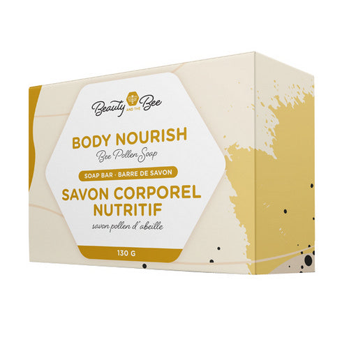 Body Nourish Bee Pollen Soap 130 Grams by Beauty and the Bee