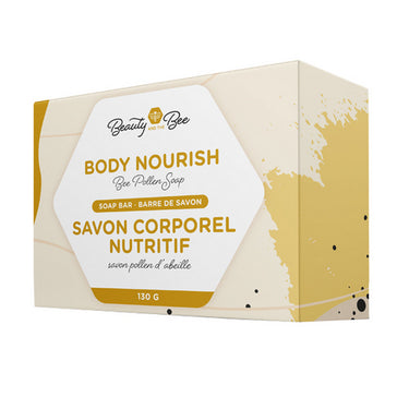 Body Nourish Bee Pollen Soap 130 Grams by Beauty and the Bee