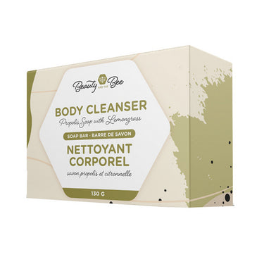 Body Cleanser Propolis Soap emongrasss 130 Grams by Beauty and the Bee