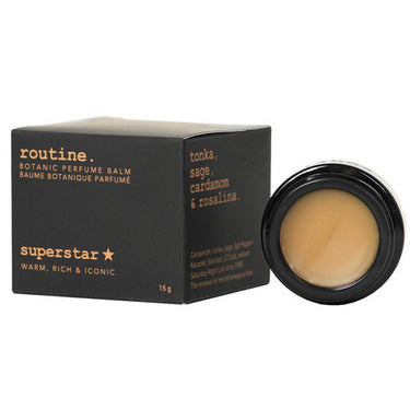 Routine, Superstar Botanic Perfume Balm, 15 Grams