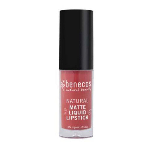 Matte Liquid Lipstick  Desert rose 5 Ml by benecos