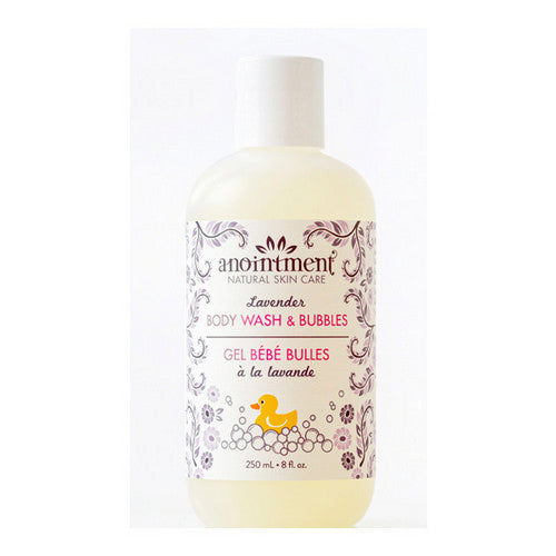 Body Wash & Bubbles Lavender 250 Ml by Anointment Natural Skin Care