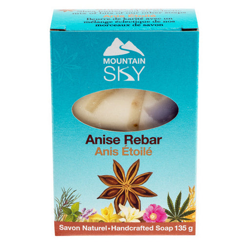 Anise Rebar Bar Soap 135 Grams by Mountain Sky Soaps