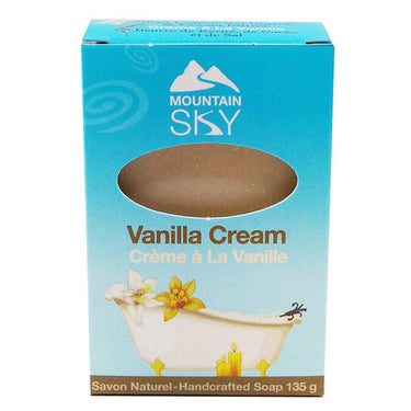 Vanilla Cream Bar Soap 135 Grams by Mountain Sky Soaps