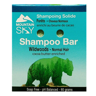Wildwoods Shampoo Bar 60 Grams by Mountain Sky Soaps