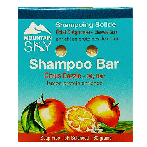 Citrus Dazzle Shampoo Bar 60 Grams by Mountain Sky Soaps