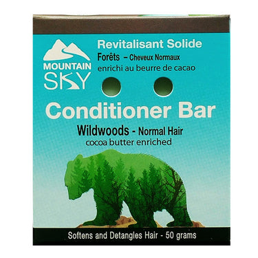 Wildwoods Conditioner Bar 50 Grams by Mountain Sky Soaps