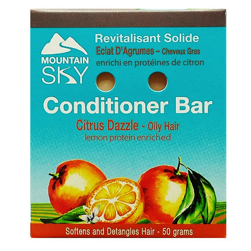 Citrus Dazzle Conditioner Bar 50 Grams by Mountain Sky Soaps