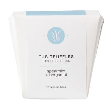 Tub Truffles Spearmint + Bergamot 10 Count by All Things Jill