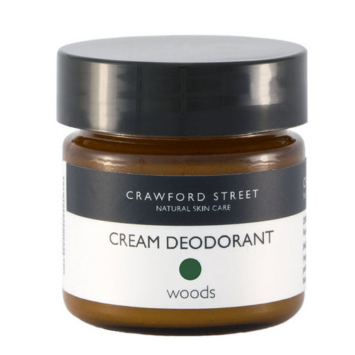 Cream Deodorant Woods 30 Ml by Crawford Street Skin Care