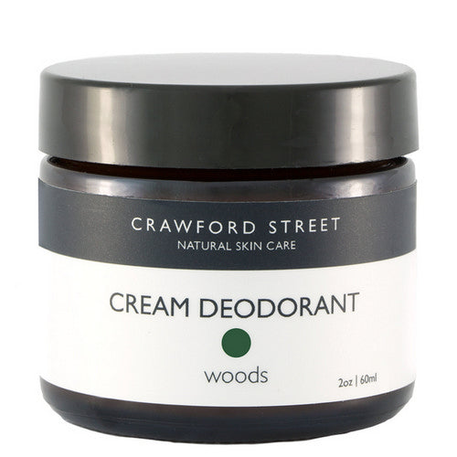 Cream Deodorant Woods 60 Ml by Crawford Street Skin Care