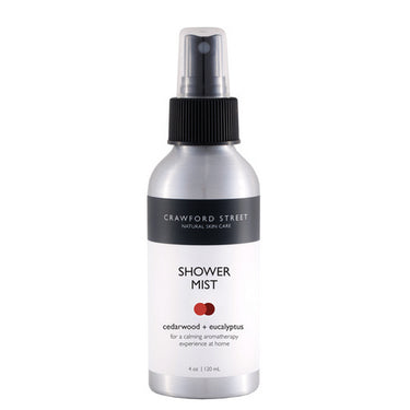 Crawford Street Skin Care, Shower Mist Eucalyptus + Cedarwood, 120 Ml