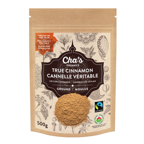 True Cinnamon Ground 500 Grams by Chas Organics