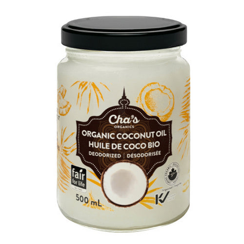 Deodorized Coconut Oil 500 Ml by Chas Organics