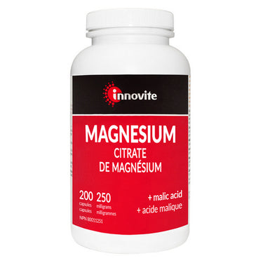 Innovite, Magnesium Citrate, 250mg, 200 Caps