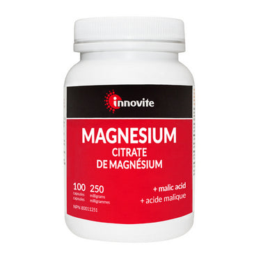 Innovite, Magnesium Citrate, 250mg, 100 Caps