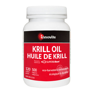 Innovite, Krill Oil Omega-3, 500mg, 120 Softgels